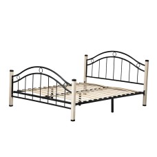 Кровать Скарлетт 160х200, Дуб сонома, Черный