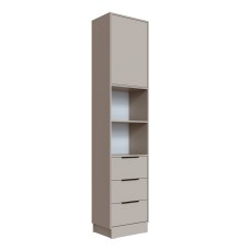 Шкаф Мадрид торцевой (0,35) с 3 ящ. кашемир