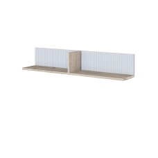 Гостиная Сириния Полка навесная дуб крафт серый/светло-серый