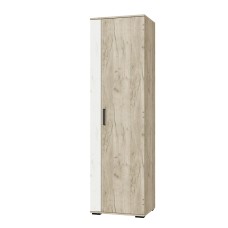 Шкаф платяной Оскар-18, Дуб крафт серый, Дуб крафт белый Шкаф платяной Оскар-18, Дуб крафт серый, Дуб крафт белый
