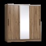 Шкаф-купе с зеркалом Strike 2000 Дуб табачный Craft