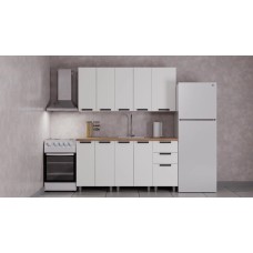 ГК Аленушка 1,6м  Лаванда Молочный/Молочный,скоба черный,черный