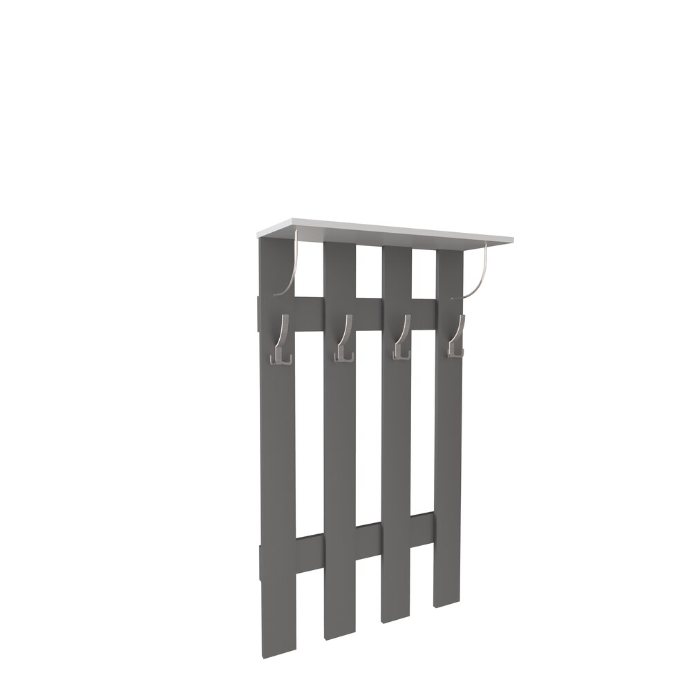 Вешалка Ямайка ЯПВ-1, Графит серый, Камень серый Вешалка Ямайка ЯПВ-1, Графит серый, Камень серый