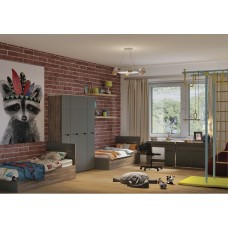 Детская комната Наоми. Комплект 4, графит