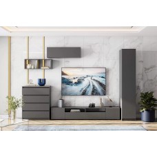 Гостиная Денвер, графит. Комплект