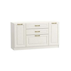 Ливерпуль Комод Белый, ясень ваниль НМ-1012-100 ПВХ