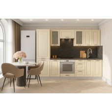 КГ Грейвуд 260 Дуб кремовый (со столешницей, черный, 26) в.38