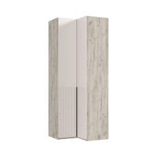 Марвэл Шкаф угловой (Кашемир, Дуб Крафт серый) Марвэл Шкаф угловой (Кашемир, Дуб Крафт серый)