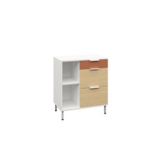 Тумба Марвэл 16.160, Белый, Плэйн, Безмолвная пустыня