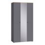 Шкаф для одежды 13.336.03, Серый графит, Дуб золотой