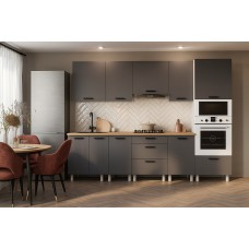 КГ Модус 260 Графит (со столешницей, сонома, 26) в.46