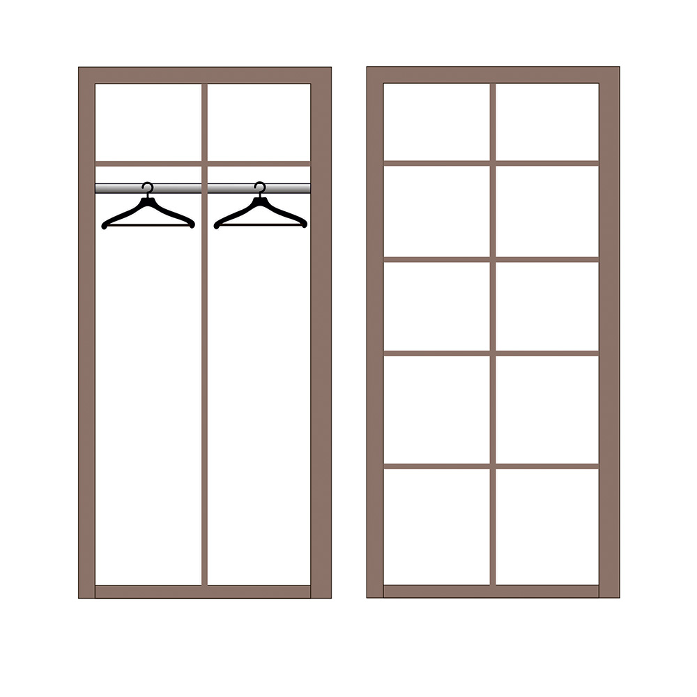 Шкаф двухстворчатый Лючия 33.03, Кейптаун, Венге Шкаф двухстворчатый Лючия 33.03, Кейптаун, Венге