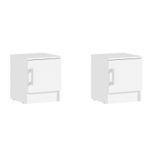 Тумба прикроватная Бася (2 шт.), Белый