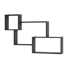 Полка навесная "Нора" АН-01 Венге Венге Полка навесная "Нора" АН-01 Венге Венге