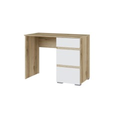 Столик туалетный Плейона, Дуб Делано, Белый Столик туалетный Плейона, Дуб Делано, Белый