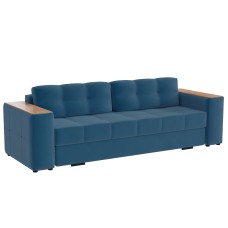 Диван раскладной Виконт, атлантида/мдф дуб канадский