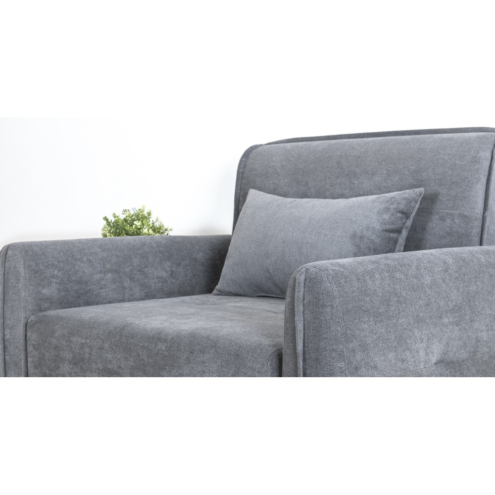 Кресло еврокнижка Анита, Серое Кресло еврокнижка Анита, Серое