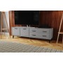 Тумба ТВ Виго 1,6, Светло-серый