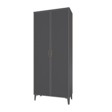 Прихожая Толедо Шкаф 2-х створчатый ТШ-30 графит серый
