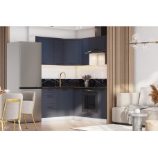 КГ Угловой Грейвуд 150*120 Синий (без столешницы) в.11