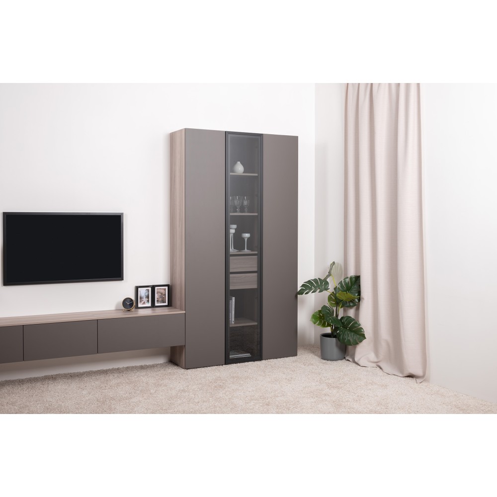 Шкаф-пенал Роквуд 16.322.03, Эмили Блаш, Крем Шкаф-пенал Роквуд 16.322.03, Эмили Блаш, Крем