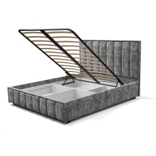 Кровать с подъемным механизмом Мирабель КР-11 (1,4м), Грифельный Кровать с подъемным механизмом Мирабель КР-11 (1,4м), Грифельный