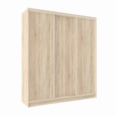 Шкаф-купе трехдверный 2000 Домашний Дуб сонома