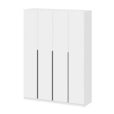 Шкаф распашной с наполнением (13 полок) ШК 5 (1600), Белый