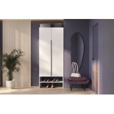 Модульная система "Бали" Шкаф (с обувницей) Белый