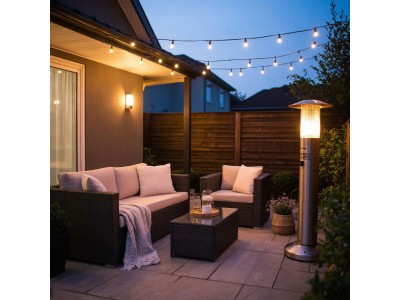 Зона патио за один день: как собрать комплект мебели, освещение и декор под ключ