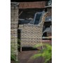 БЕРГАМО кресло из ротанга в комплекте с подушками (цвет бежево-коричневый)