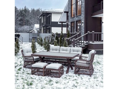 Как привести в порядок садовую мебель после зимнего хранения?