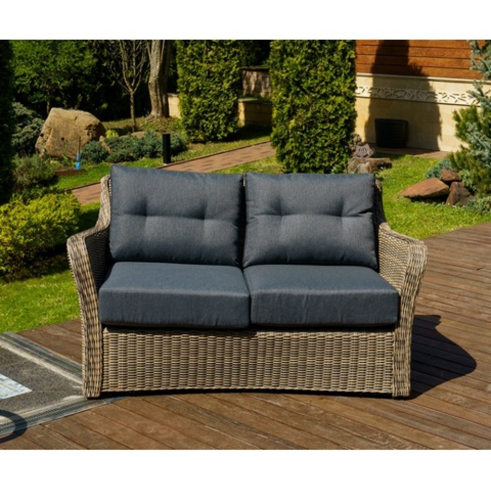 Диван 2-х местный Венеция (коричневый) Диван 2-х местный Венеция (коричневый)