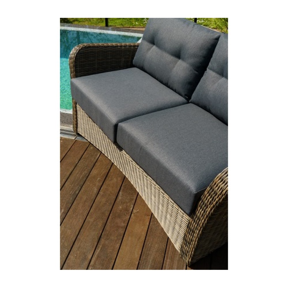 Диван 2-х местный Венеция (коричневый) Диван 2-х местный Венеция (коричневый)