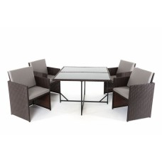 Обеденный комплект F8039 (стол и 4 стула) Обеденный комплект F8039 (стол и 4 стула)