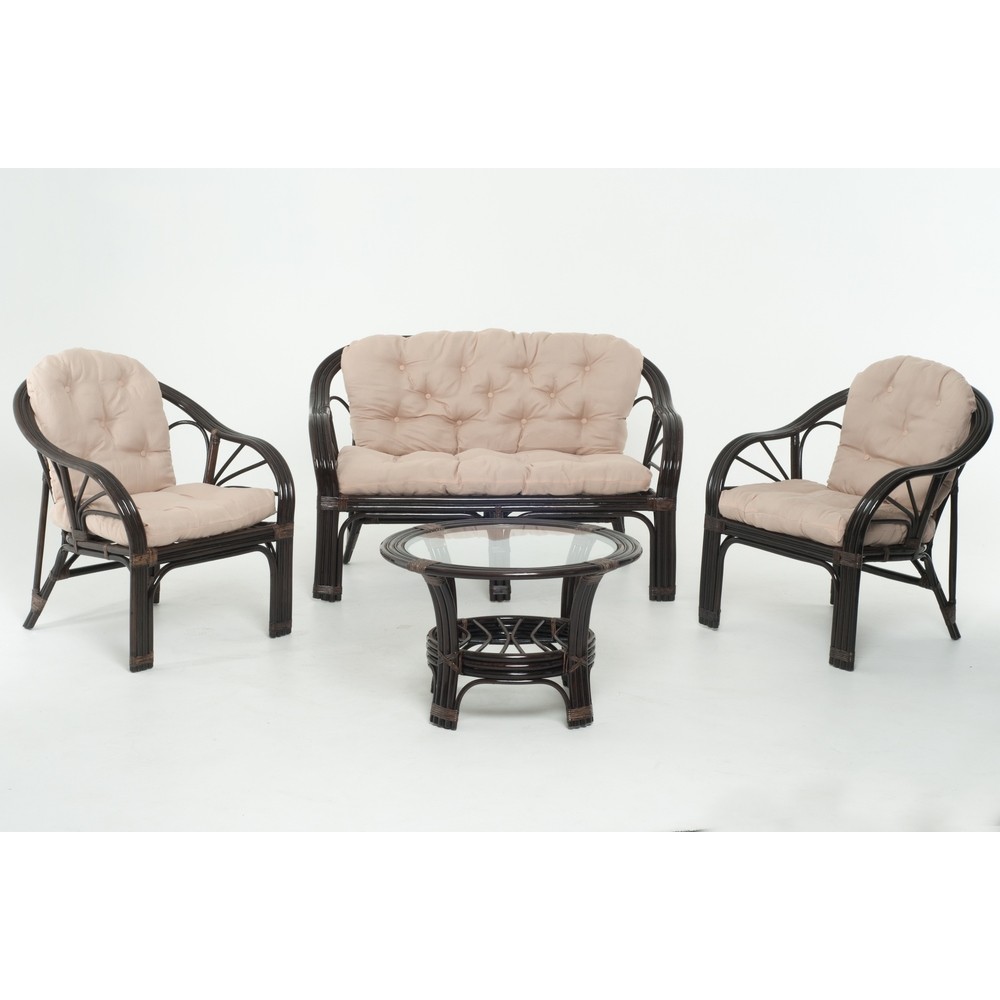 Комплект для отдыха 01-90 из натурального ротанга Комплект для отдыха 01-90 из натурального ротанга