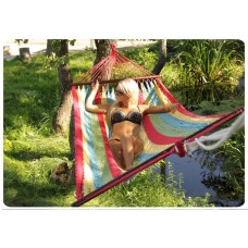 Гамак одноместный плетеный MEXICO цвет mixed Гамак одноместный плетеный MEXICO цвет mixed