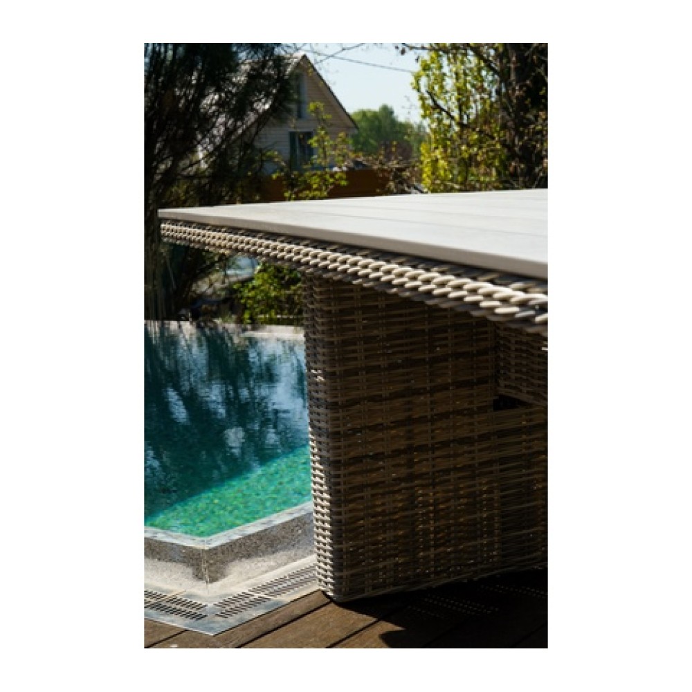 Лаунж-стол Венеция 180 (серый) Лаунж-стол Венеция 180 (серый)