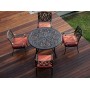 Комплект мебели из литого алюминия "НАВАРРА" обеденная группа