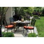 Комплект мебели из литого алюминия "НАВАРРА" обеденная группа