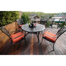 Комплект мебели из литого алюминия "НАВАРРА" обеденная группа