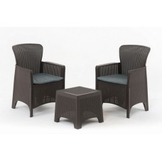 Комплект для завтрака Laifan SF3-2P цвет: шоколад