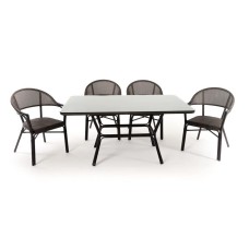 Комплект: стол и 4 кресла DS-02C Комплект: стол и 4 кресла DS-02C