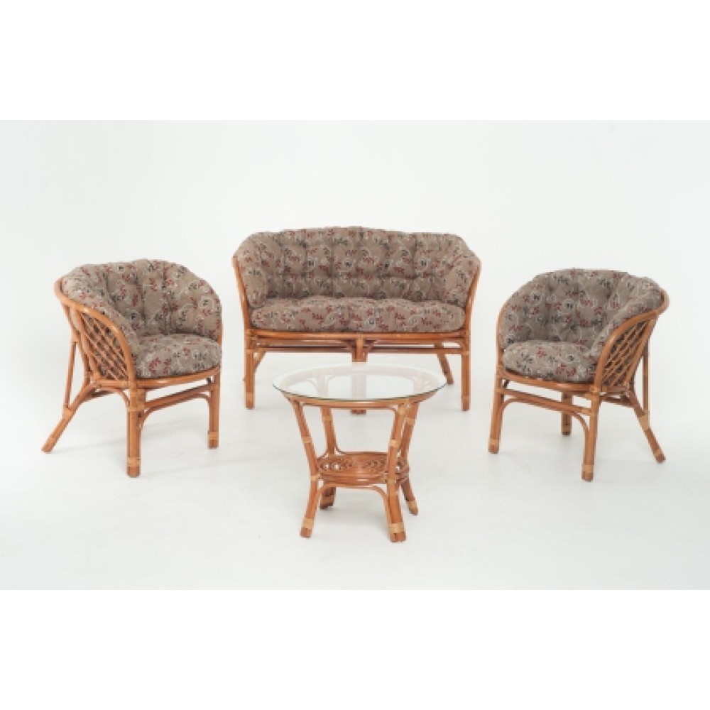 Комплект для отдыха Багамы 01-16 из натурального ротанга Комплект для отдыха Багамы 01-16 из натурального ротанга