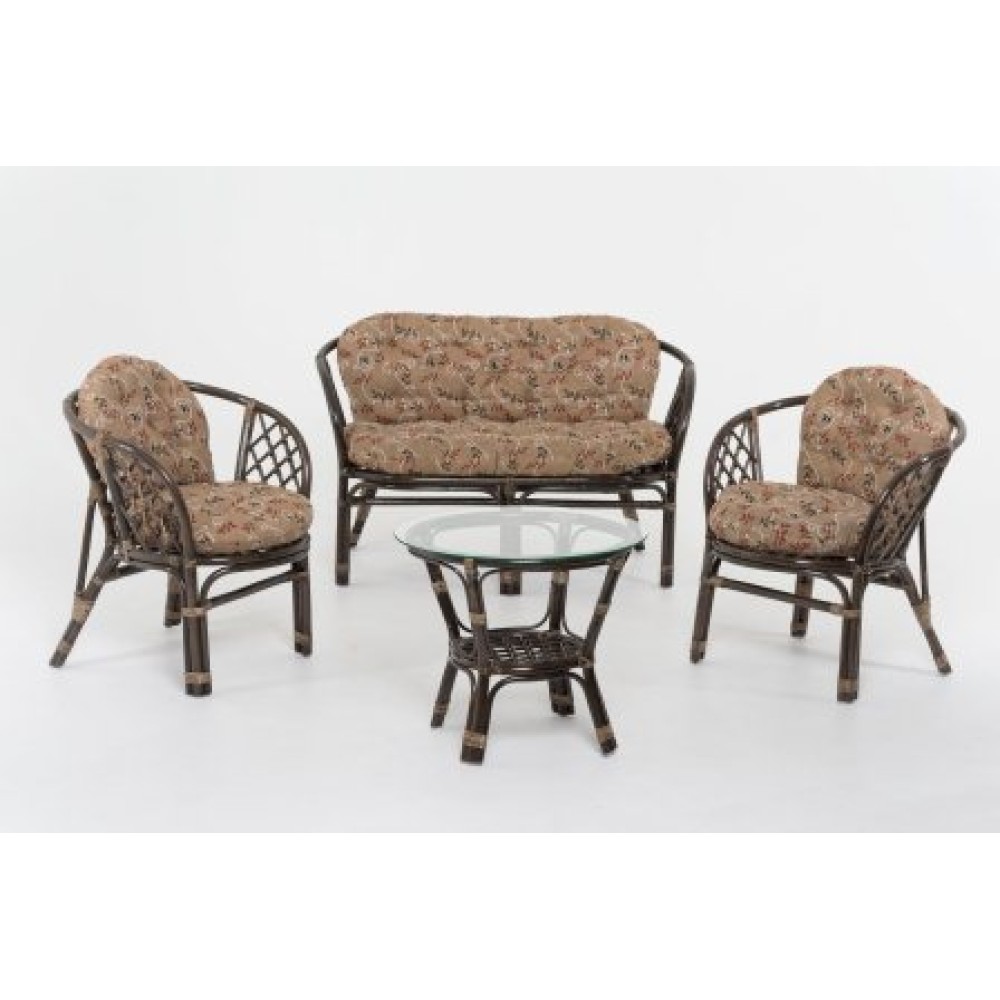 Комплект для отдыха Багамы 01-16 из натурального ротанга Комплект для отдыха Багамы 01-16 из натурального ротанга