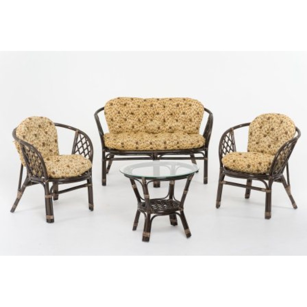 Комплект для отдыха Багамы 01-16 из натурального ротанга Комплект для отдыха Багамы 01-16 из натурального ротанга