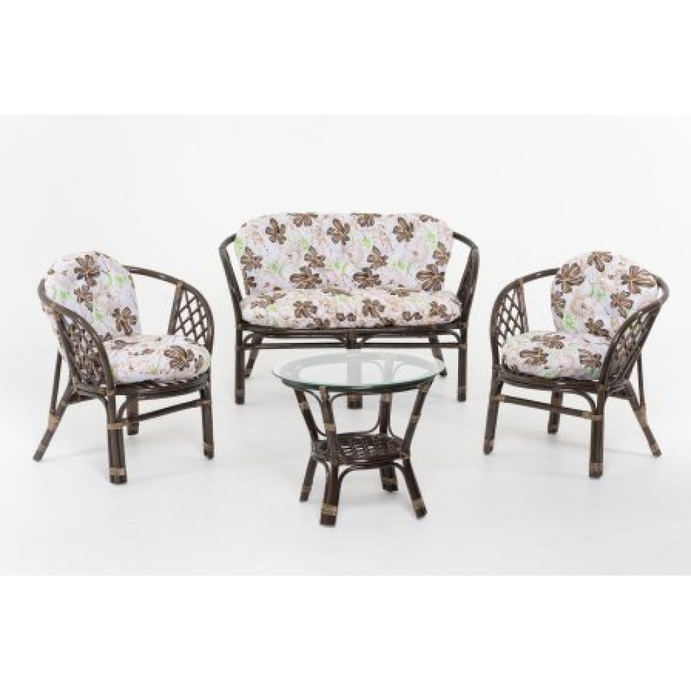 Комплект для отдыха Багамы 01-16 из натурального ротанга Комплект для отдыха Багамы 01-16 из натурального ротанга