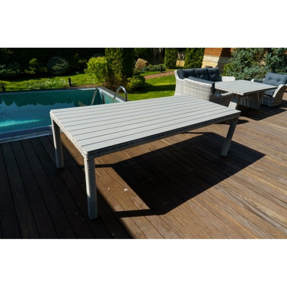 Стол обеденный Венеция 230 (серый) Стол обеденный Венеция 230 (серый)