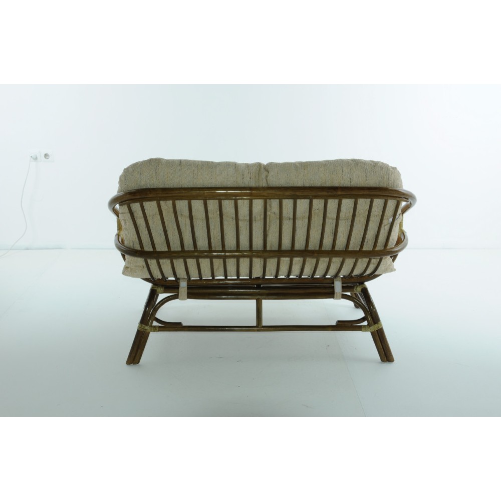 Комплект для отдыха 01-13 (стол, 2 кресла, диван) из натурального ротанга Комплект для отдыха 01-13 (стол, 2 кресла, диван) из натурального ротанга