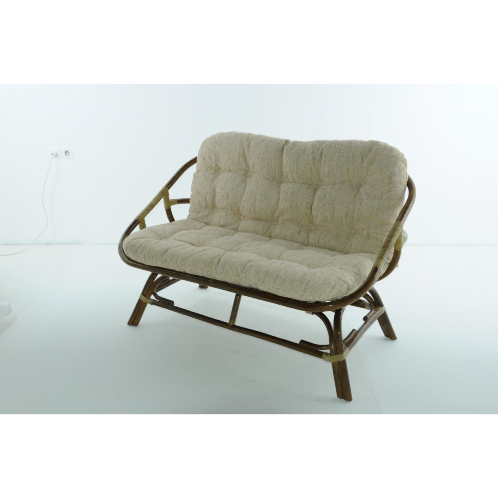 Комплект для отдыха 01-13 (стол, 2 кресла, диван) из натурального ротанга Комплект для отдыха 01-13 (стол, 2 кресла, диван) из натурального ротанга